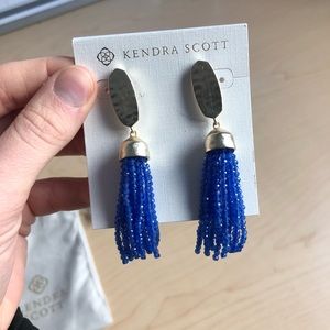 Kendra Scott Jewelry - Kendra Scott cobalt statement earrings Kendra Scott Jewelry - Kendra Scott cobalt statement earrings